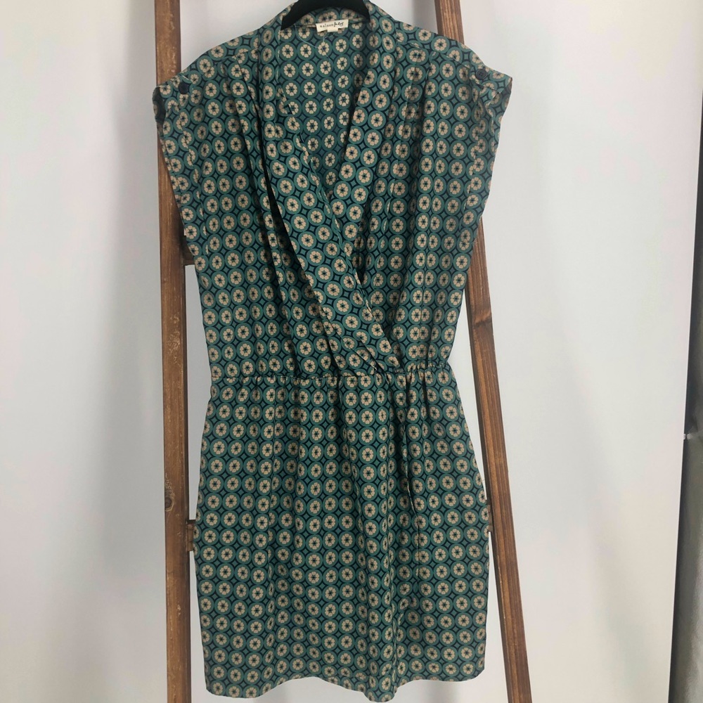 Maison Jules Faux Wrap Dress Sz L - Picture 1 of 8